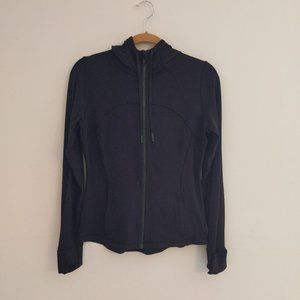 Lululemon define jacket hooded black nulu